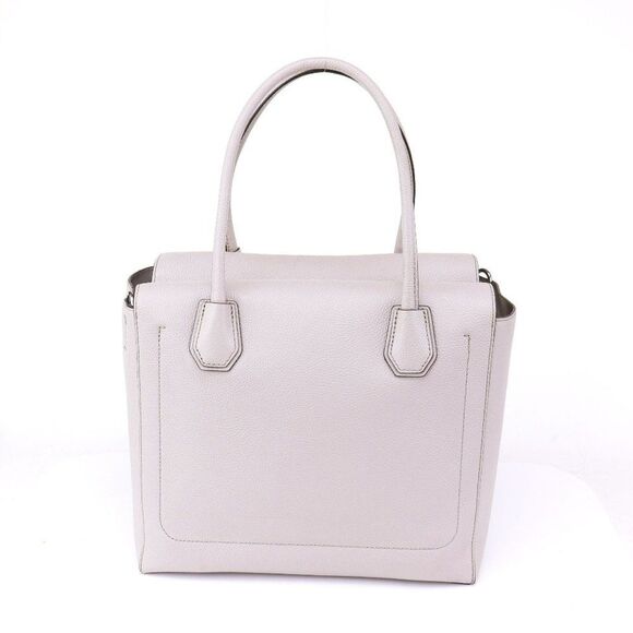 NWT Michael Kors Mercer Large Boxy 2 Way Satchel Tote Cement - Picture 7 of 11